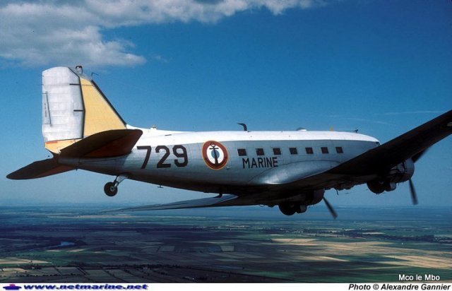 Cours de Volant sur C47 en 1975
